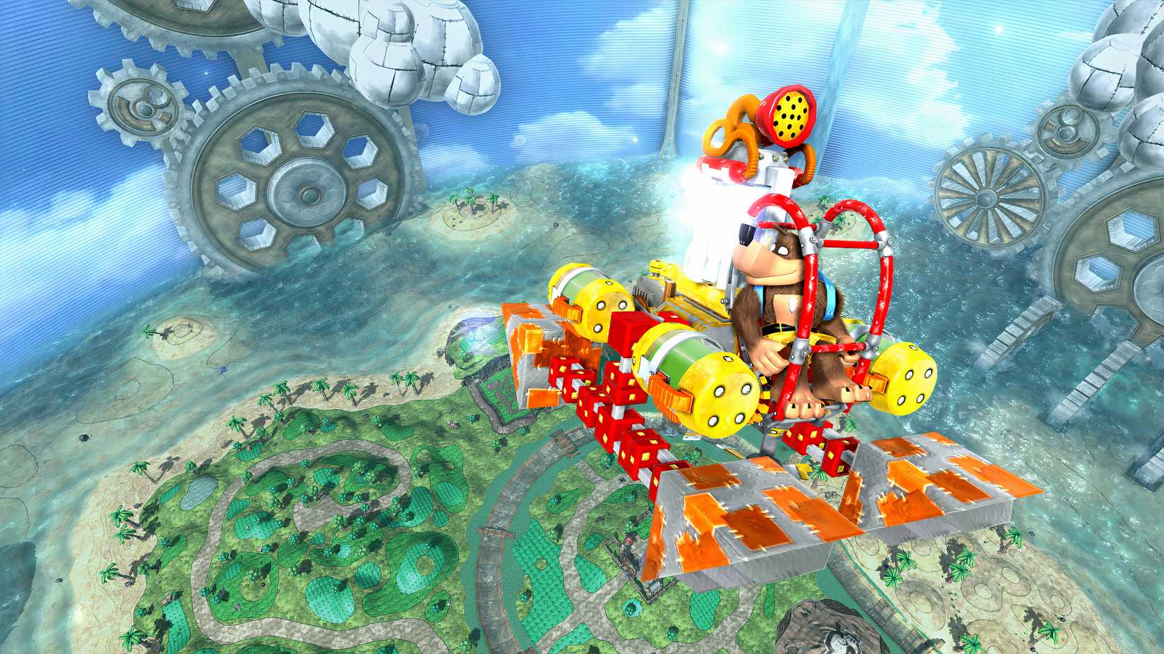 Banjo Kazooie Nuts and Bolts high flying