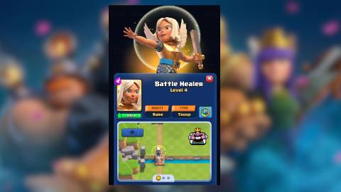 battle healer arena 8 clash royale