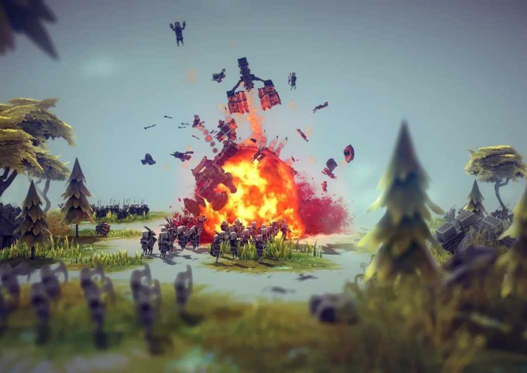 Besiege Formation Explodes (1)