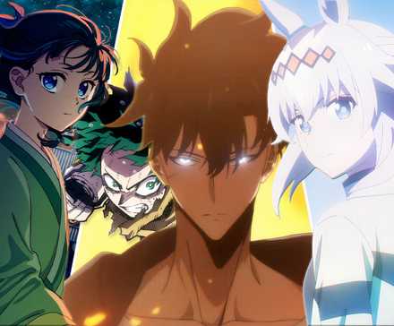 best anime of 2025 ranked - solo leveling, apothecary diaries, mha, cinderella gray