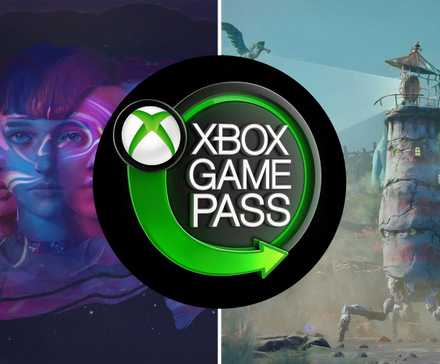 Lost Records Bloom & Rage cover and Keeper lighthouse behind Xbox Game Pass logo