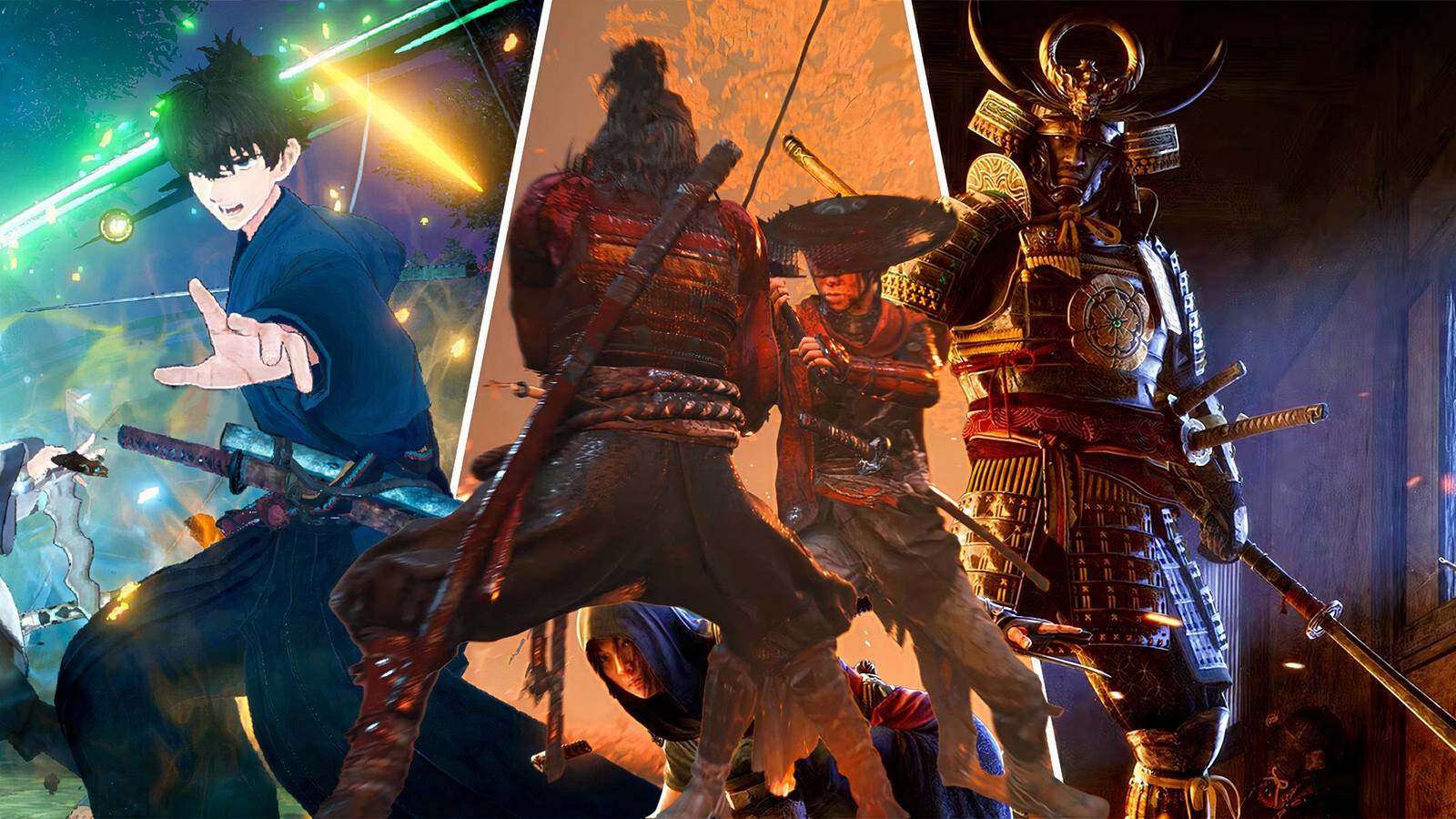 best open-world samurai game assassin's creed shadows, ghost of yotei, fate samurai remnant