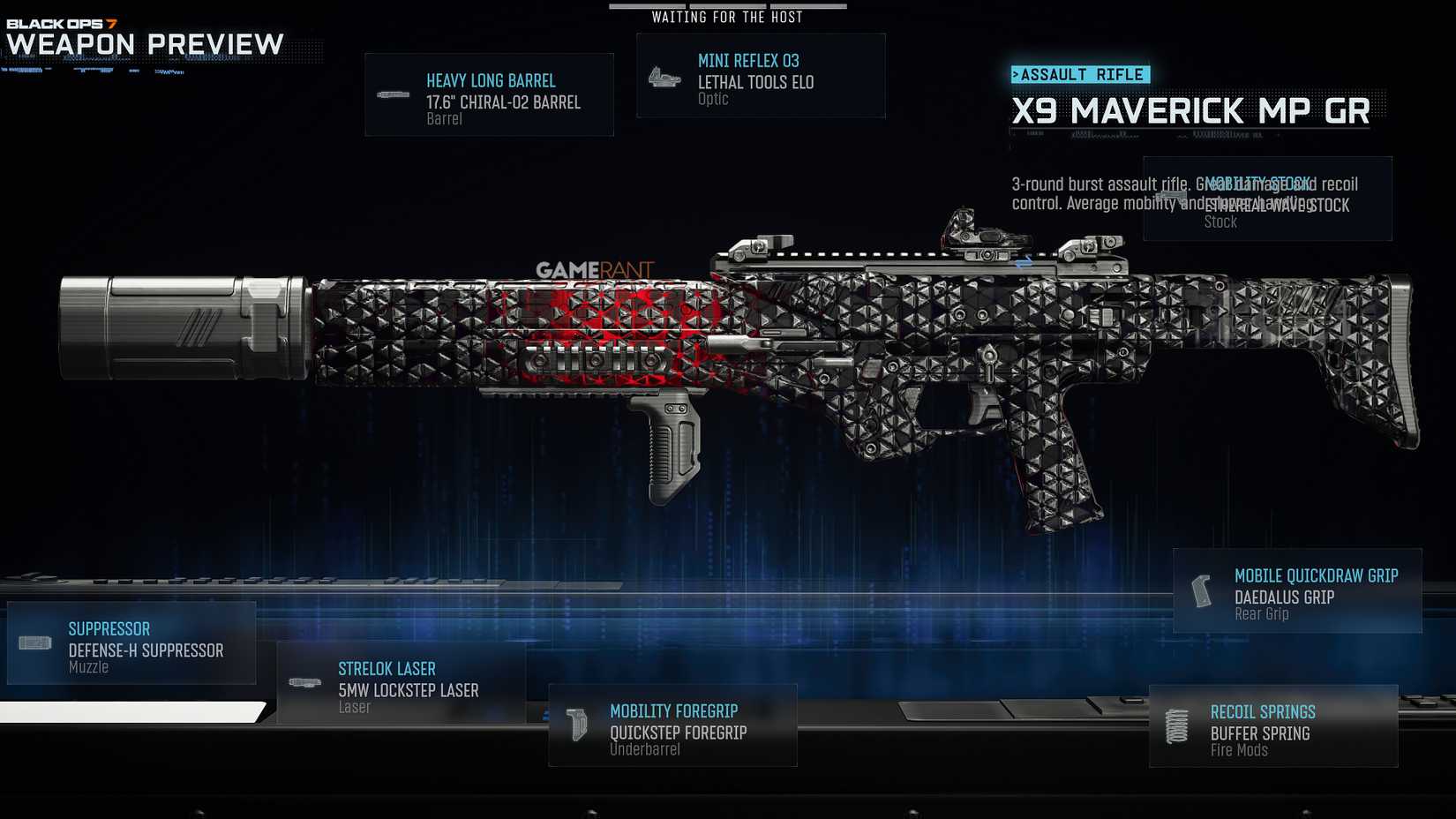 Best X9 Maverick Loadout Black Ops 7 Season 1