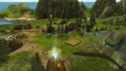 Black & White - A hardworking farming village.