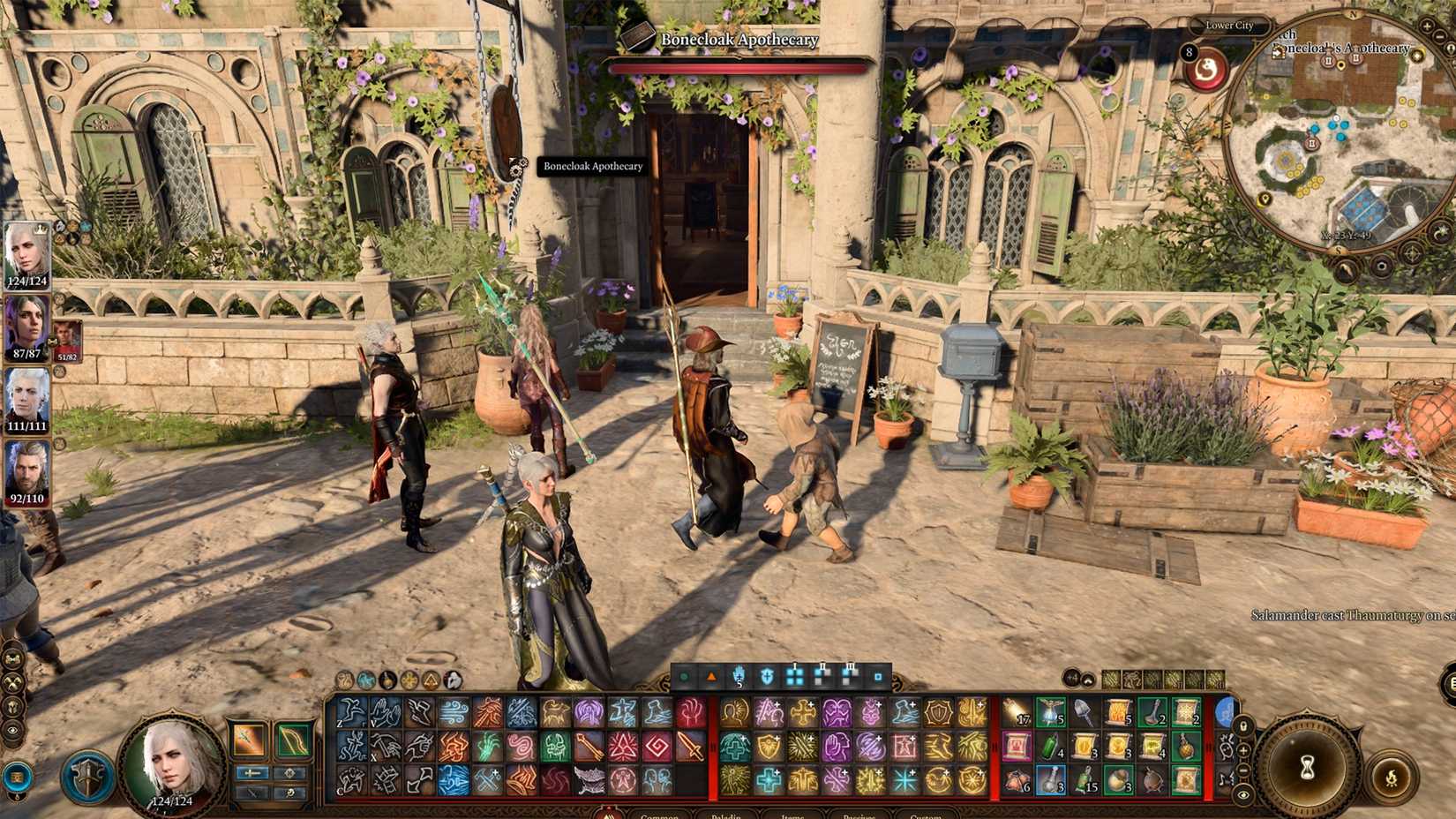 bonecloak apothecary shop in bg3