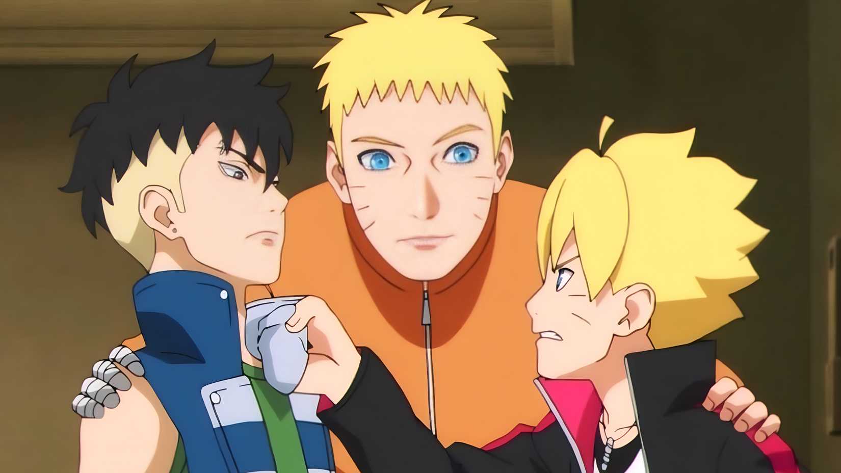 boruto naruto with kawaki and boruto
