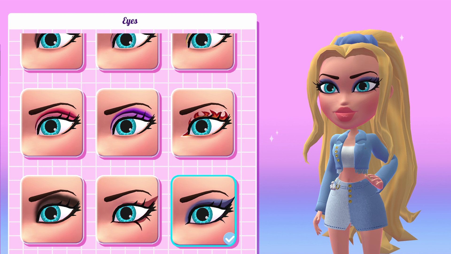 bratz rhythm style makeup