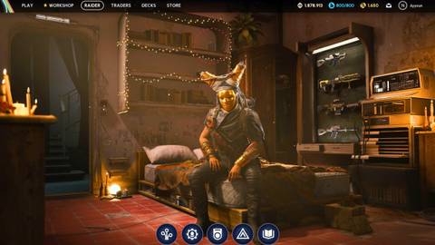 Breathtaking Snow Globe Raider Den Display ARC Raiders