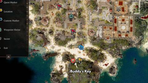 buddy's key in divinity original sin 2 dos2
