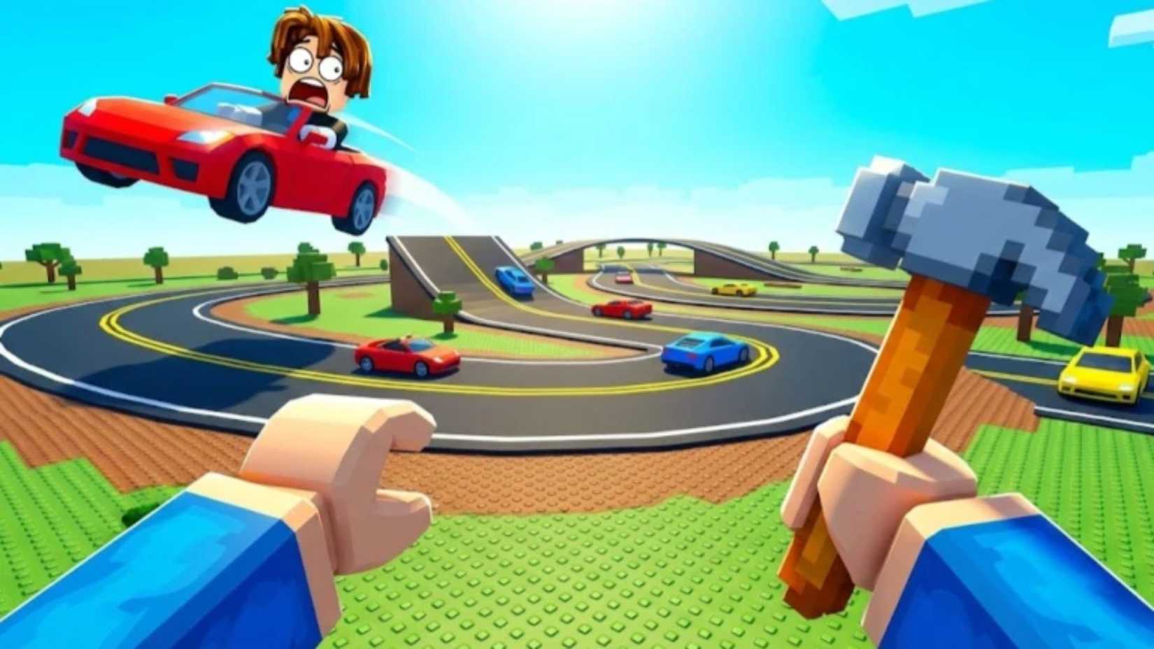 Build a Racetrack characters