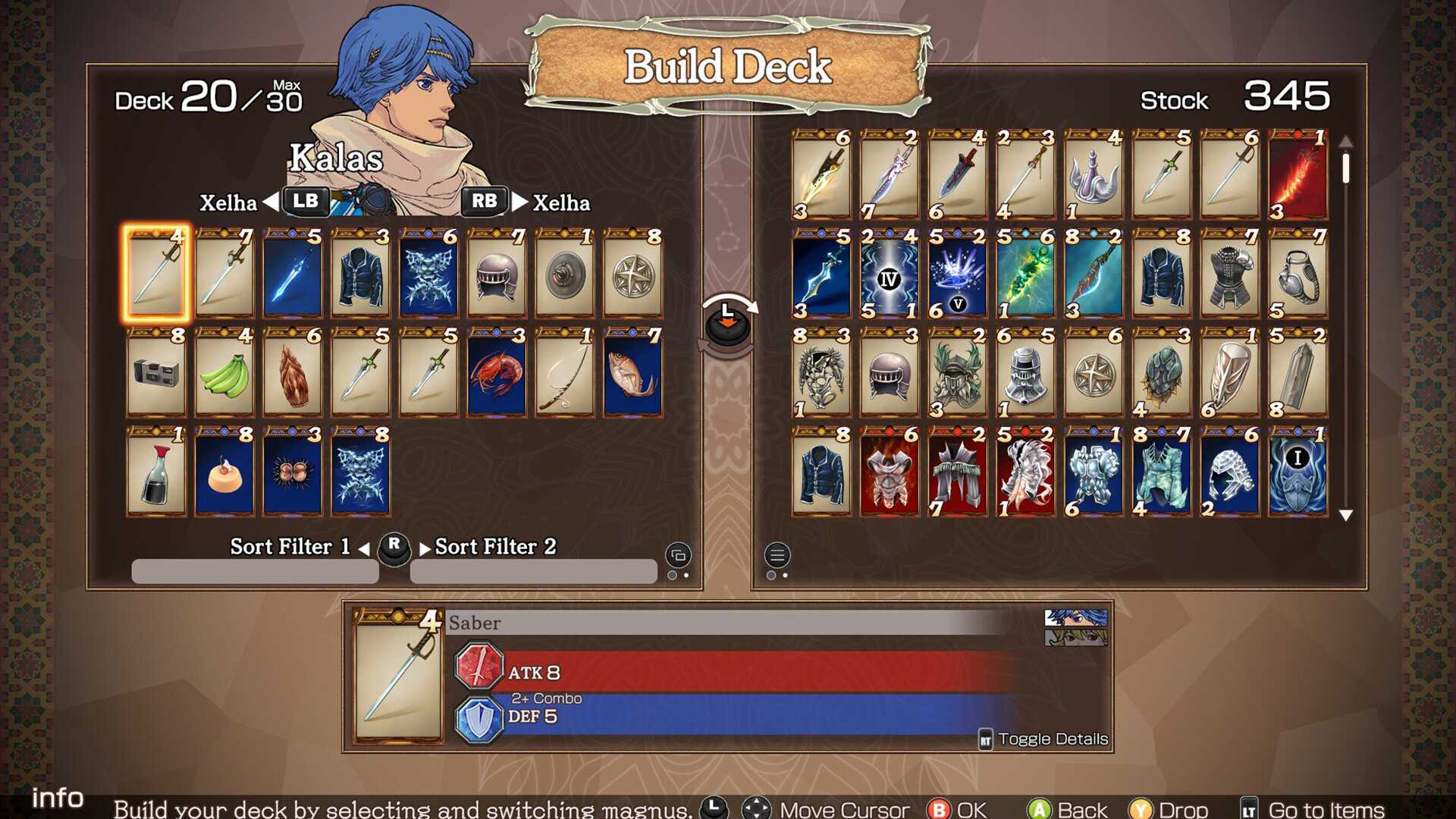 Building a deck in Baten Kaitos Eternal Wings and the Lost Ocean