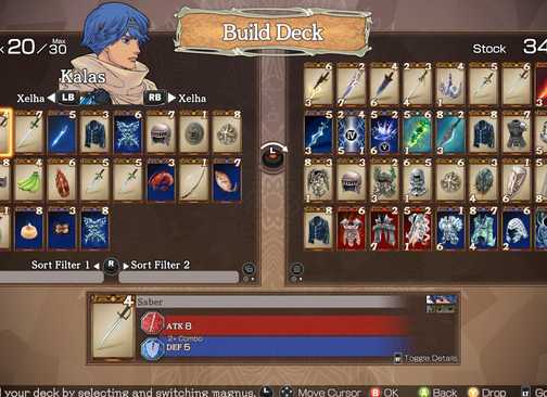 Building a deck in Baten Kaitos Eternal Wings and the Lost Ocean