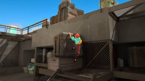 Caravan SandWitch climbing