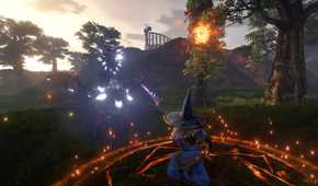 Casting magic in Outward (2019)