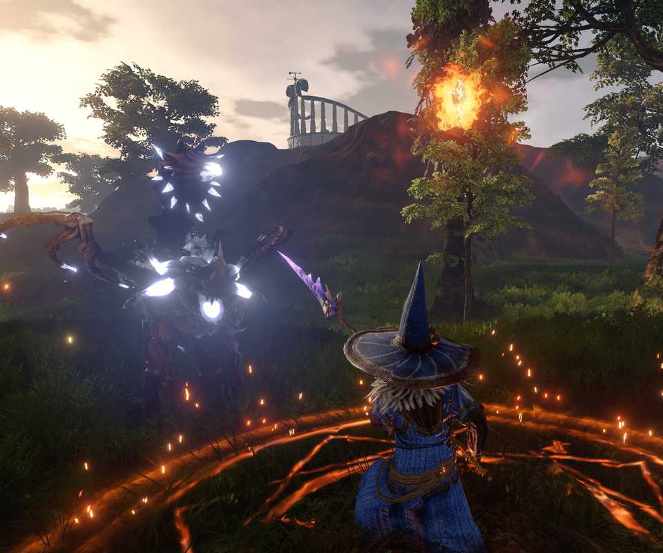 Casting magic in Outward (2019)