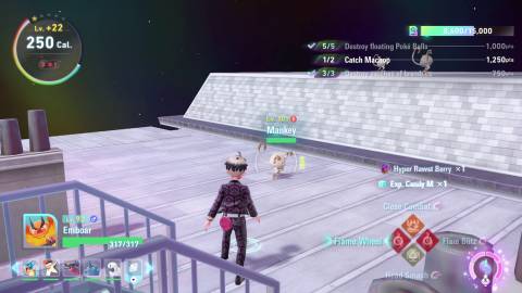 catching mankey in pokemon legends za mega dimension