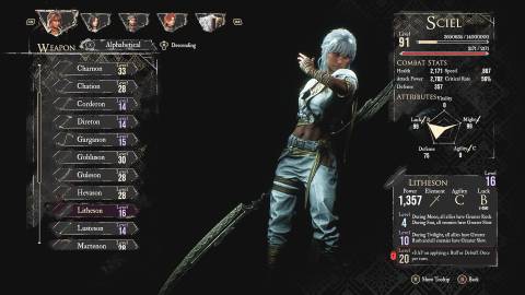 Clair Obscur Expedition 33 Sciel Litheson