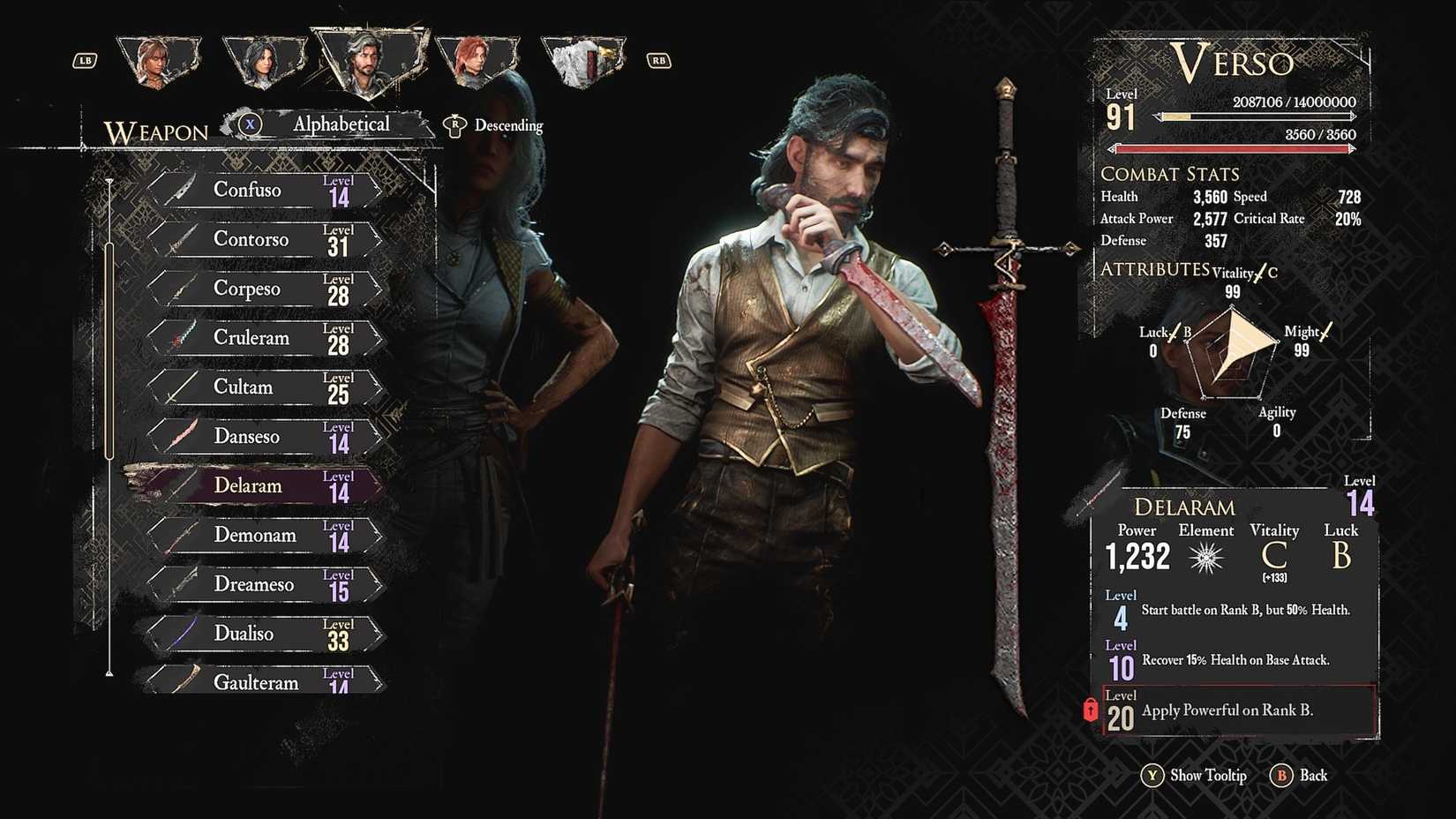 Clair Obscur Expedition 33 Verso Delaram-1