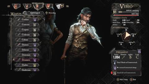 Clair Obscur Expedition 33 Verso Dreameso