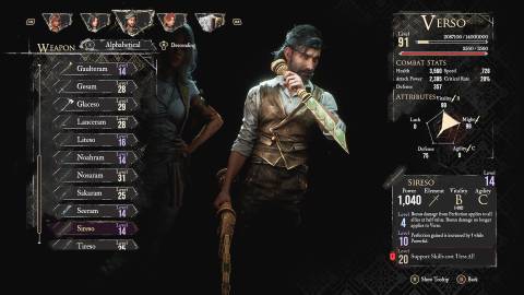 Clair Obscur Expedition 33 Verso Sireso