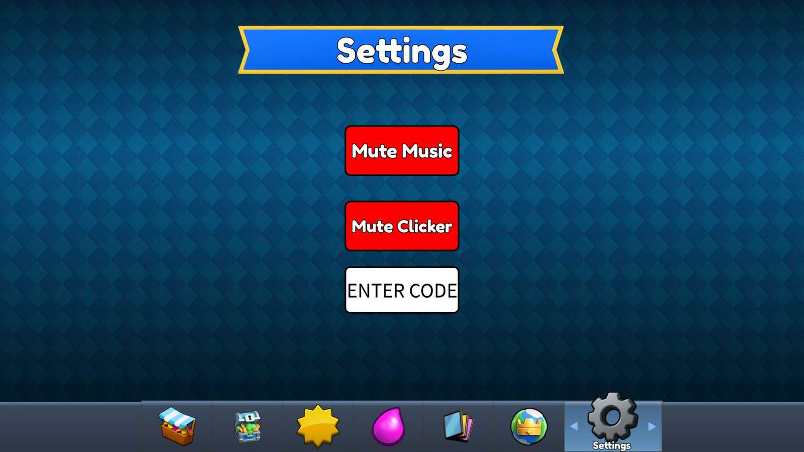 Clash RNG na aba de códigos