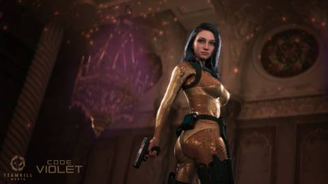 code-violet-gold-outfit