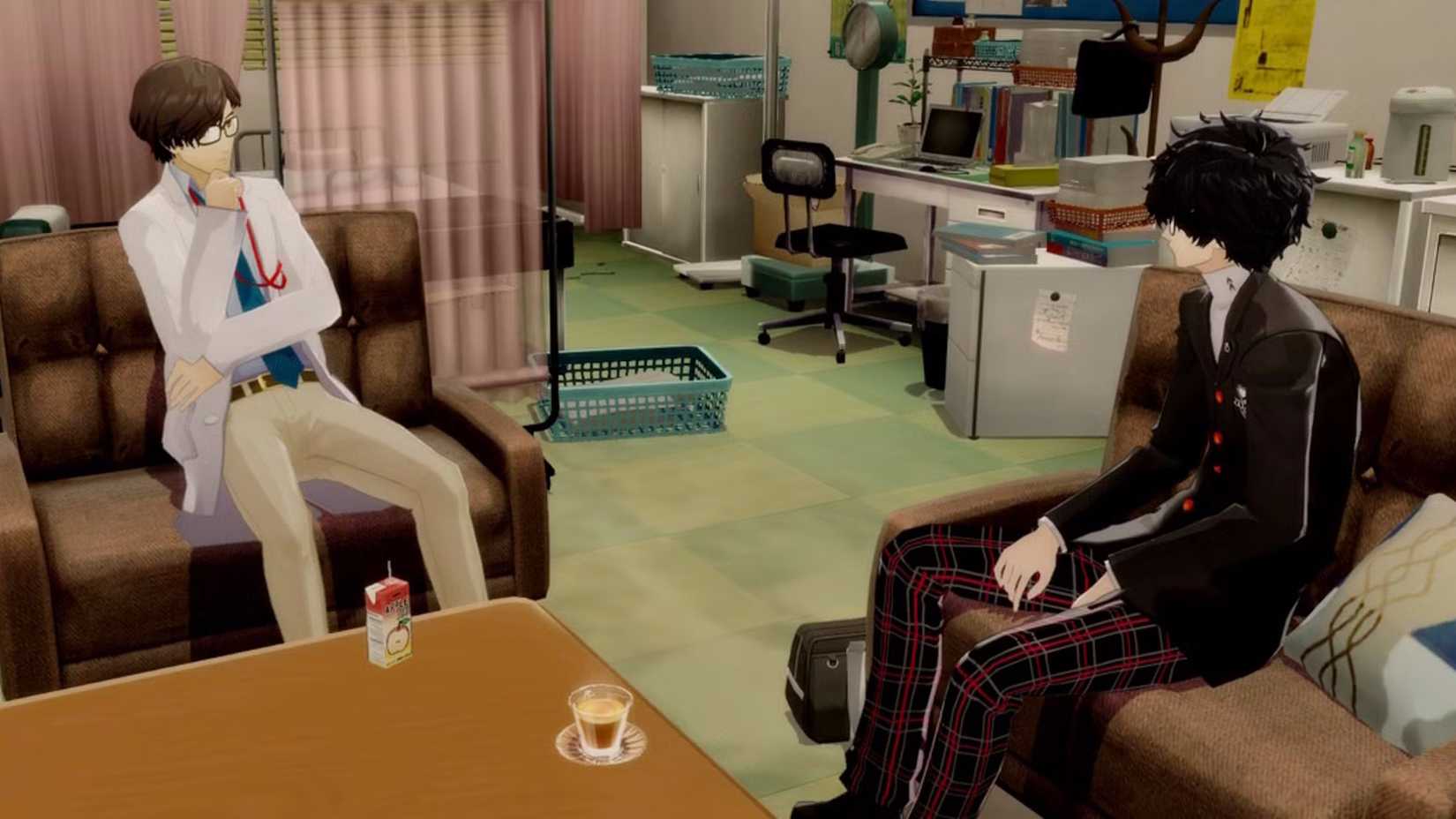 Confidants for Okumura fight in Persona 5 Royal