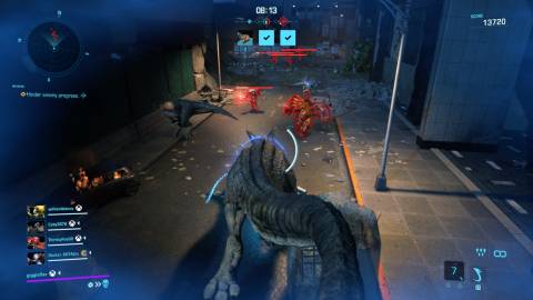 Controlling a T-Rex in Exoprimal