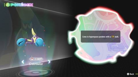 Crabrawler in Pokemon Legends Z-A Mega Dimension DLC (2)