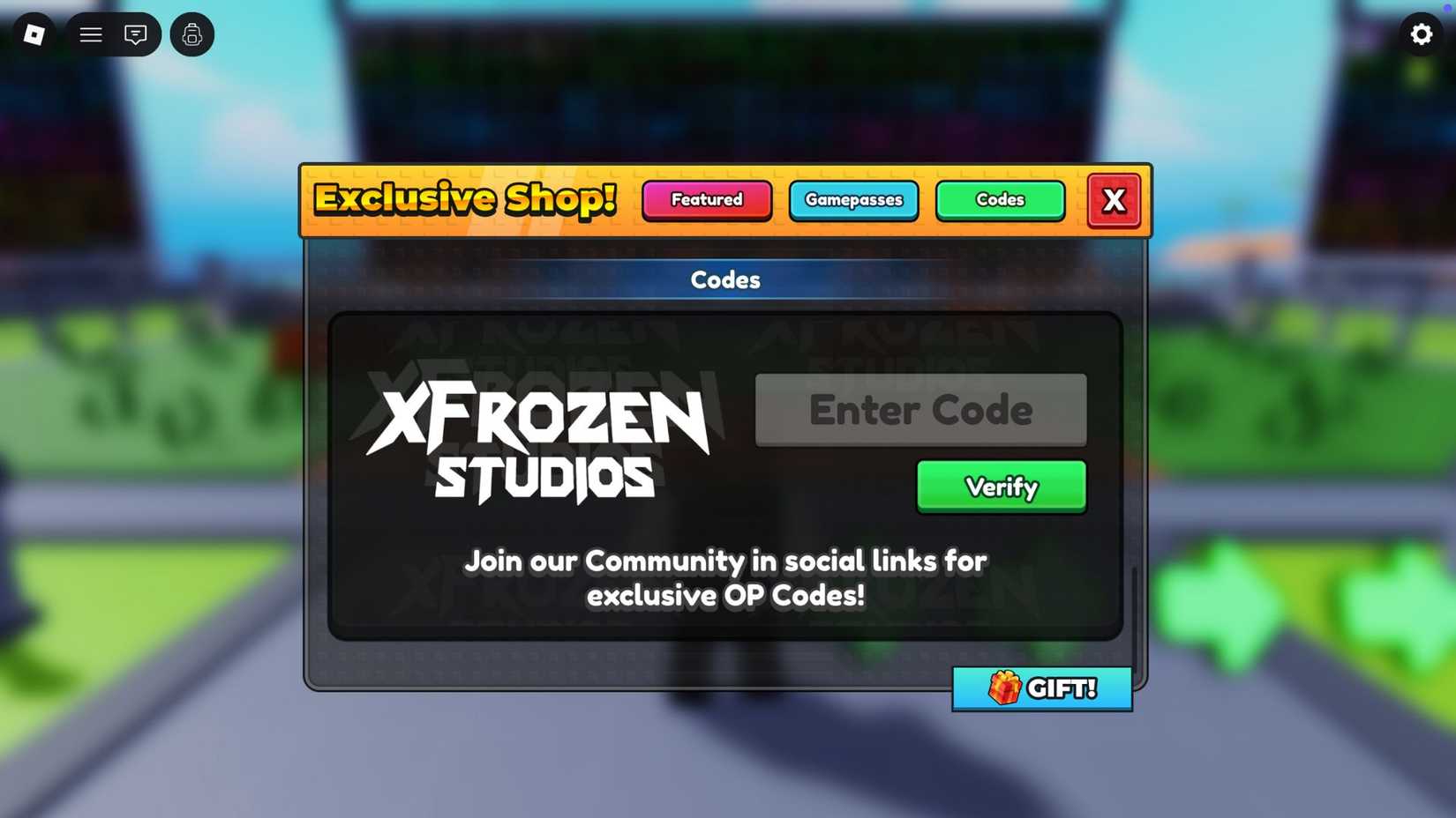 Craft a Brainrot - the codes tab