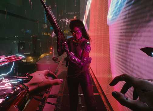 6 Game RPG Open-World yang Cocok untuk Menghabiskan Waktu 22 Cyberpunk 2077 First Person combat