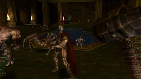 Daikatana - Fighting a Roman legion