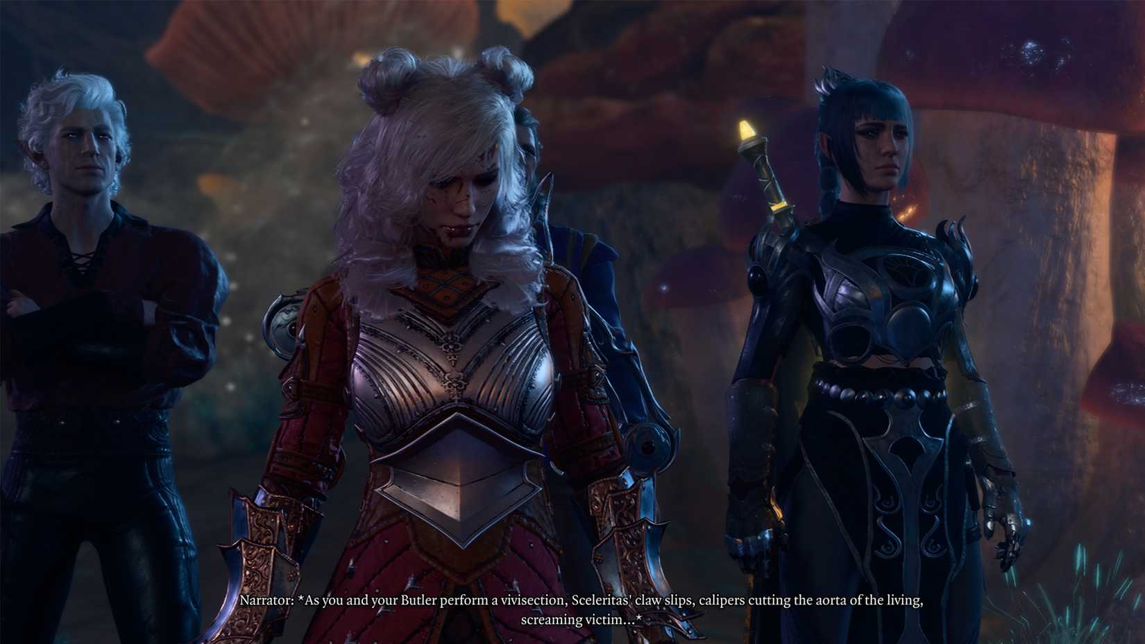 dark urge eating noblestalk in bg3