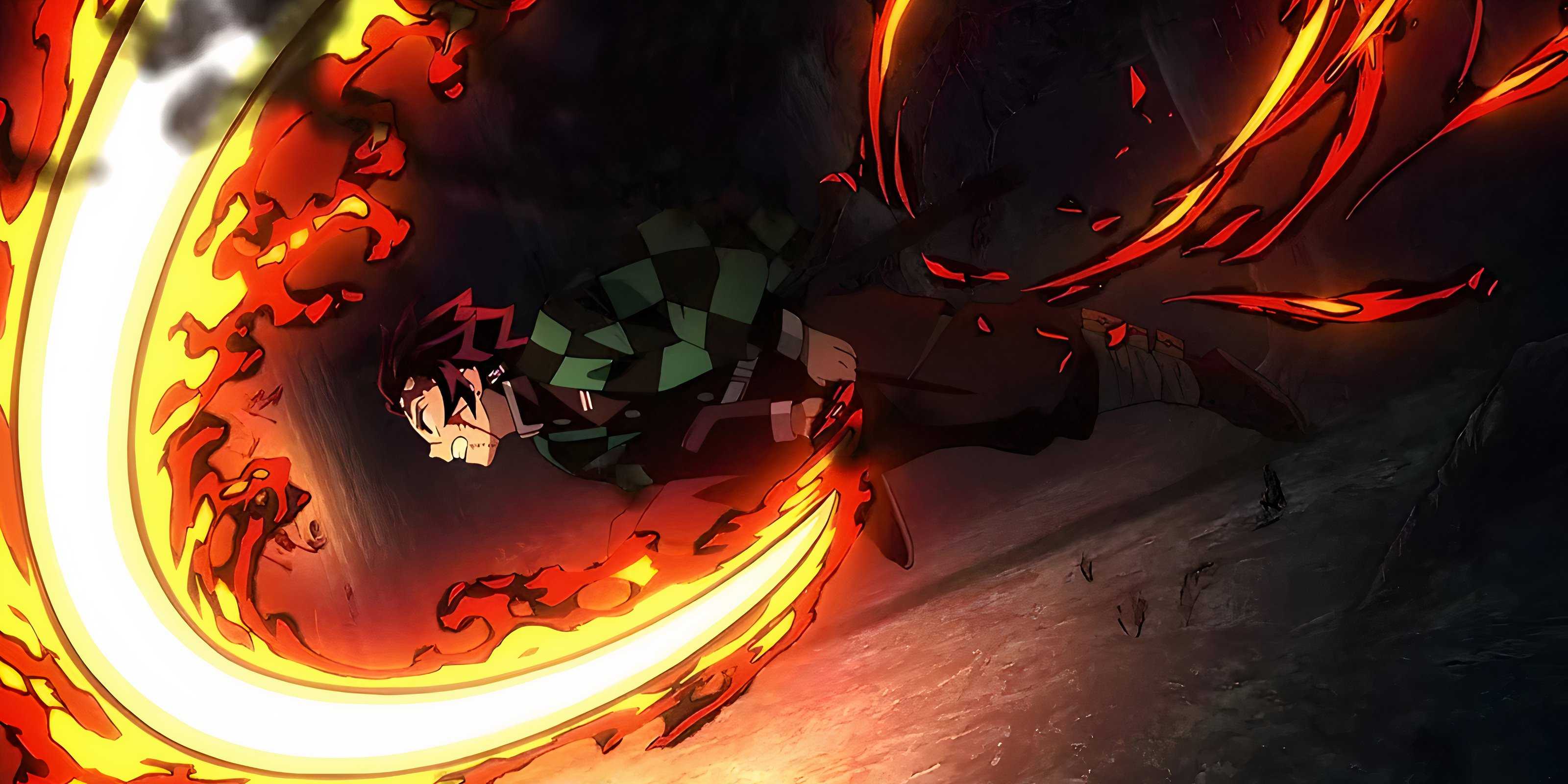 Demon slayer animation tanjiro sun breathing