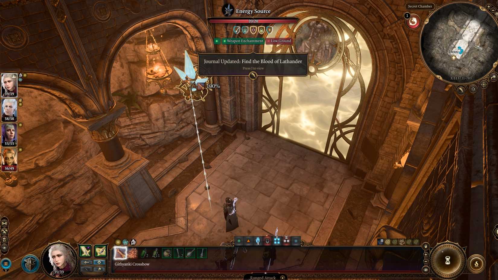 destroy crystals in bg3