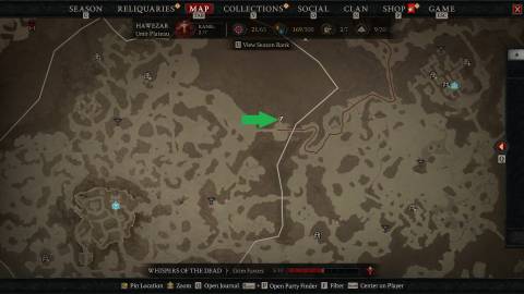 D4 Altar of Sin location