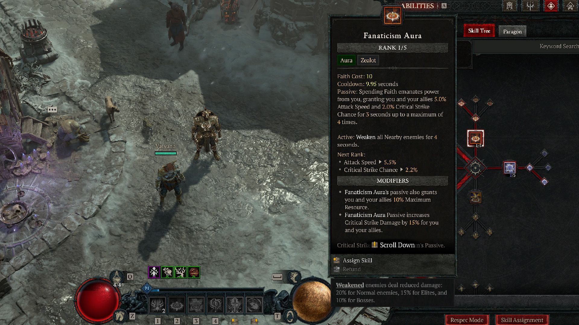 Aura Fanaticism Diablo 4 Paladin