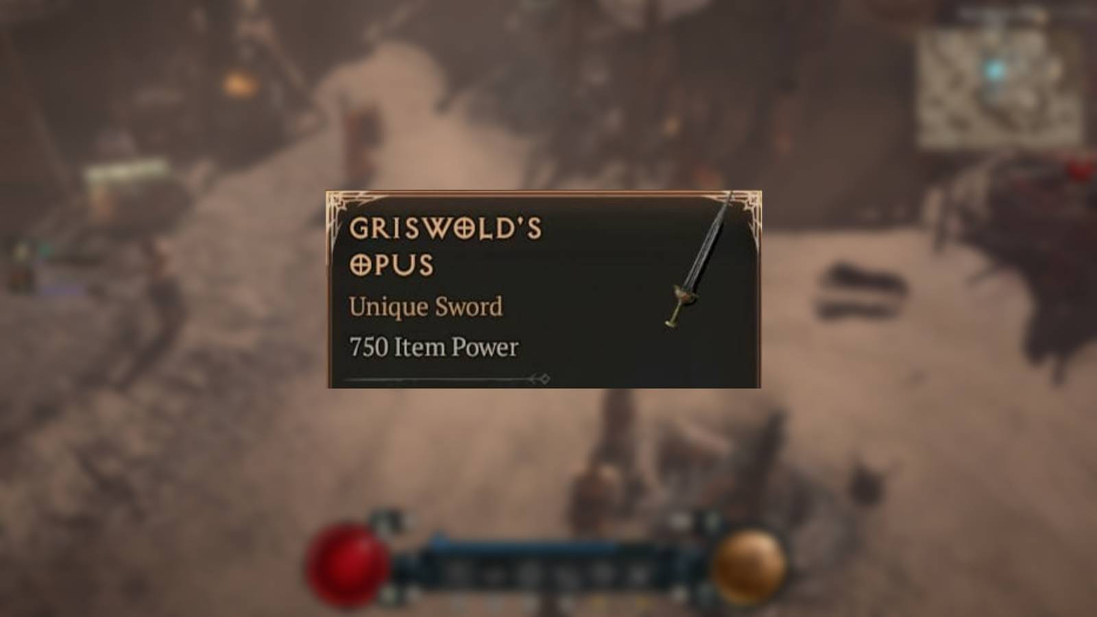 D4 Griswold's Opus item card