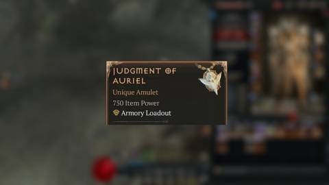 D4 Judgment of Auriel Item Card