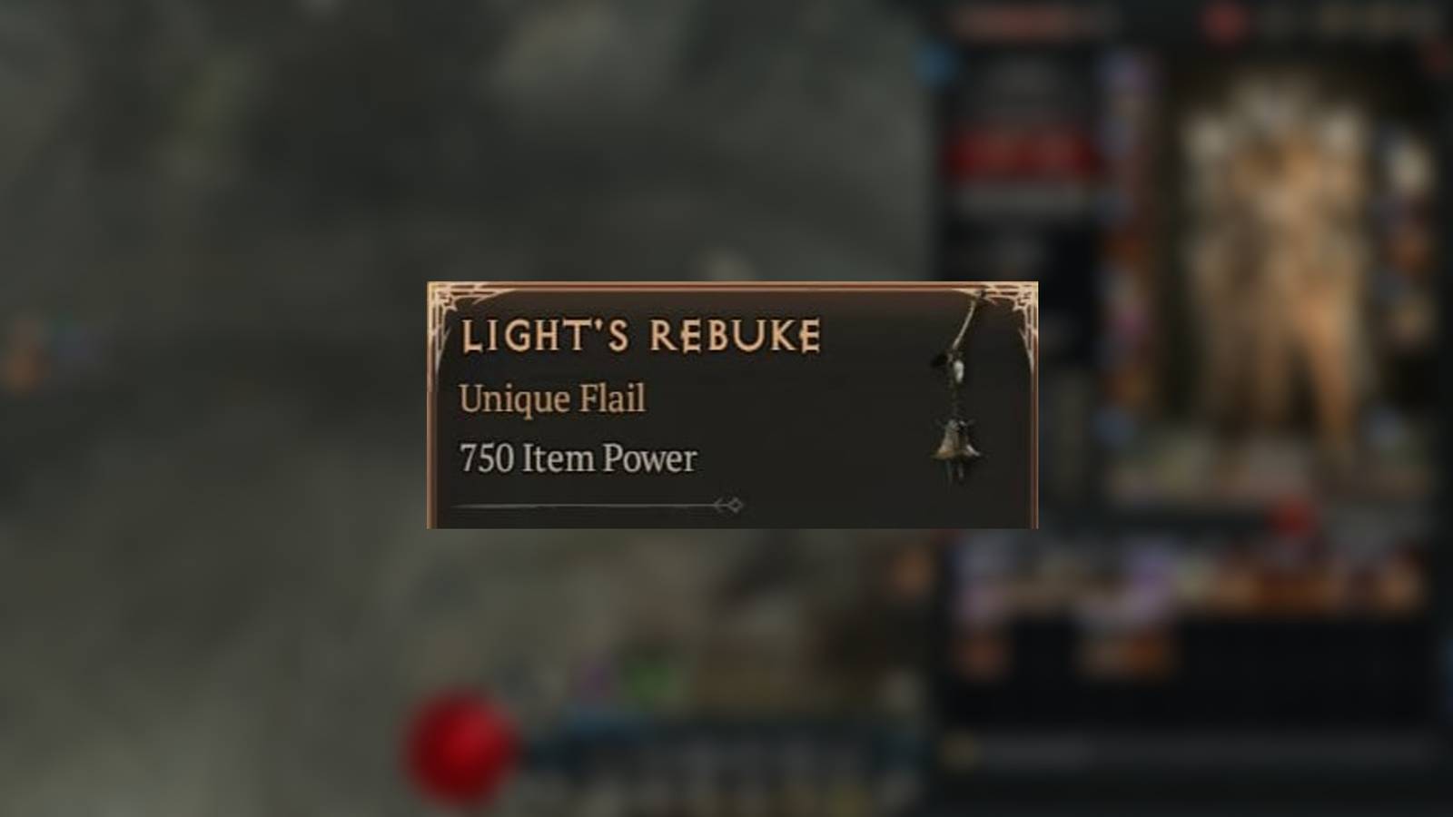 D4 Light's Rebuke Item Card