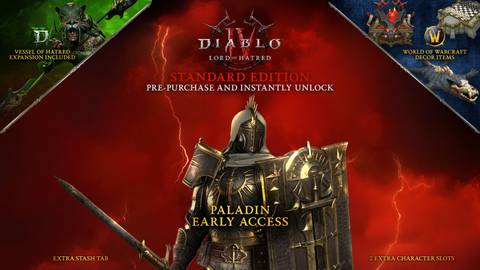 diablo 4 vessel of hatred pre order standard edition