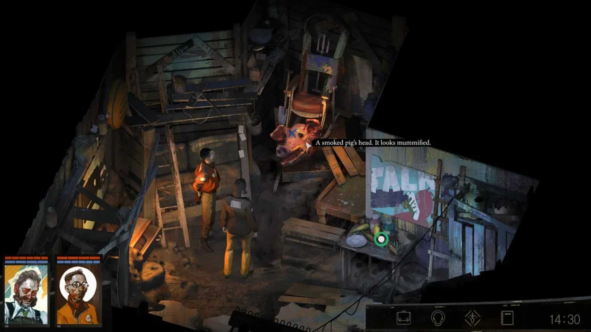 Disco Elysium In Small Room