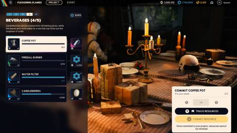 Donate Coffee Pot Reward Flickering Flames Project ARC Raiders