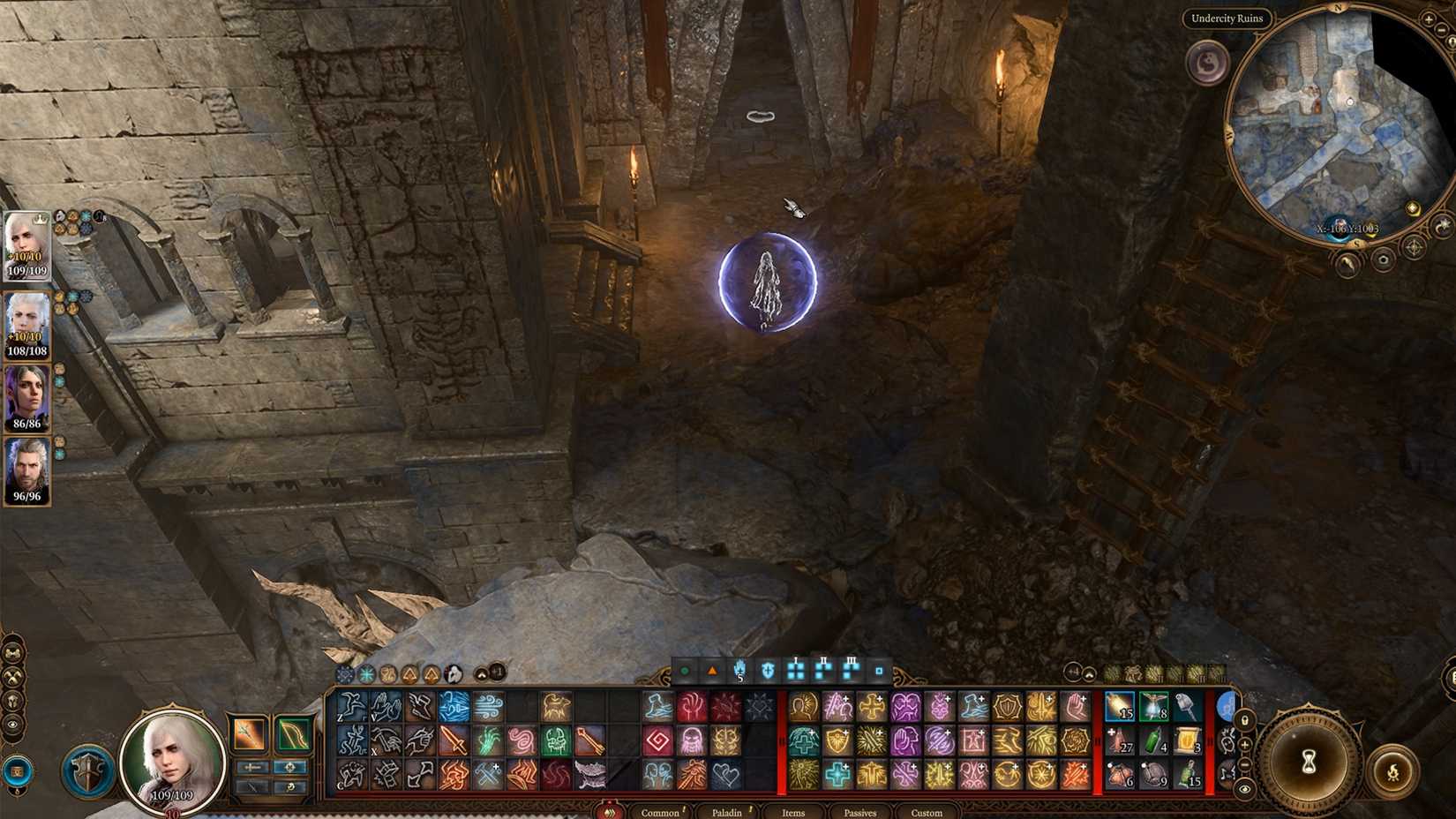 drink invisibility to pass without fight in bg3