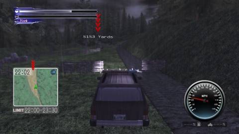 Driving in Deadly Premonition The Director’s Cut