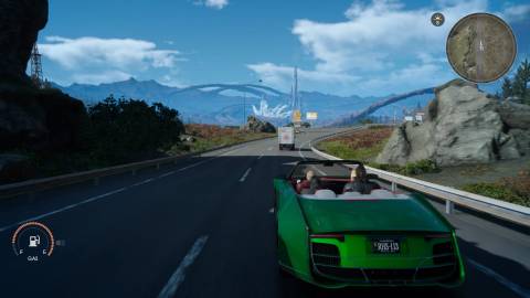 Driving your car in Final Fantasy 15