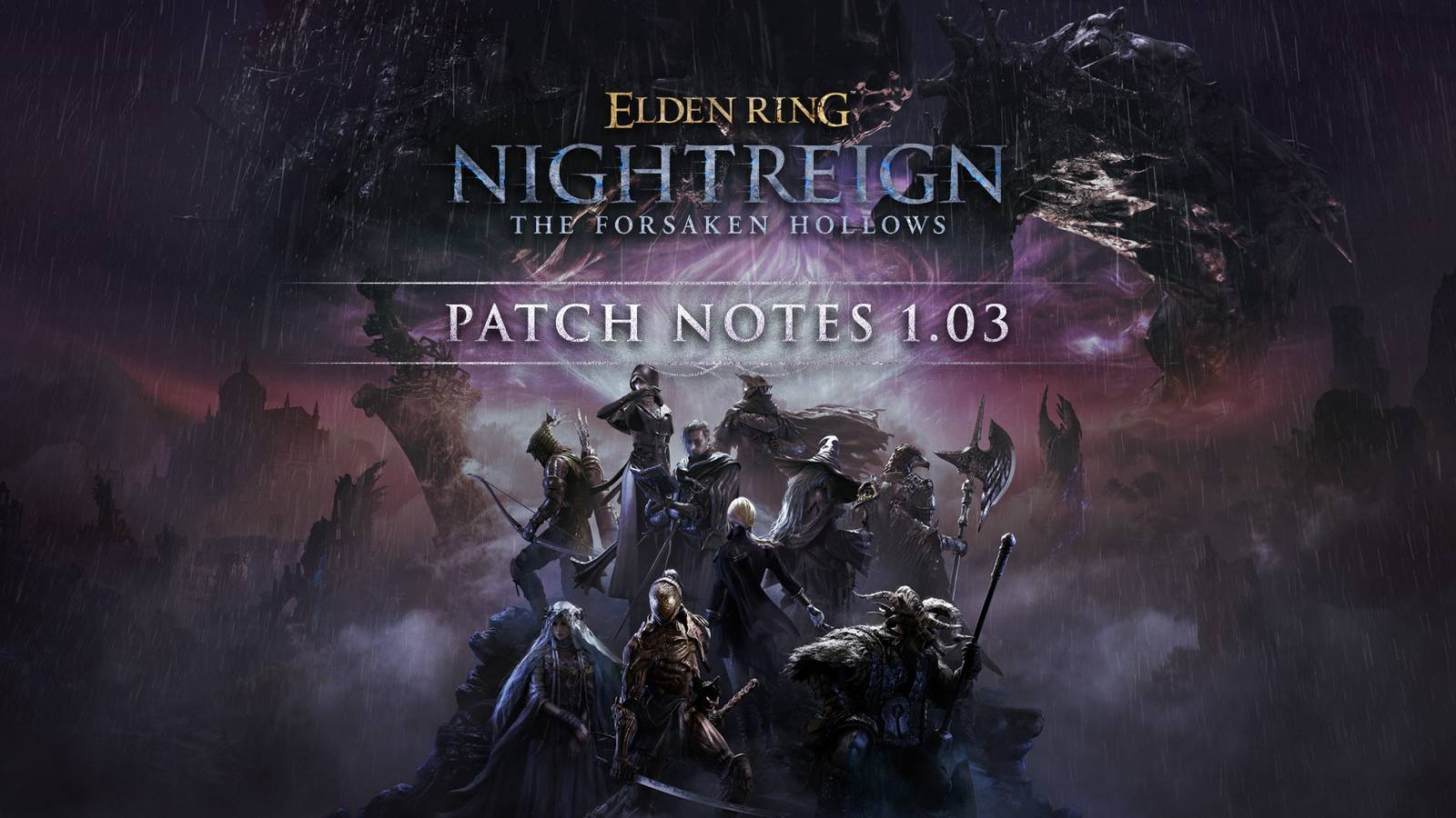 Elden Ring Nightreign reveals December 3, 2025 patch notes.