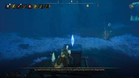 Emberwood Village Barrier Shrine 3 Activate RuneScape Dragonwilds