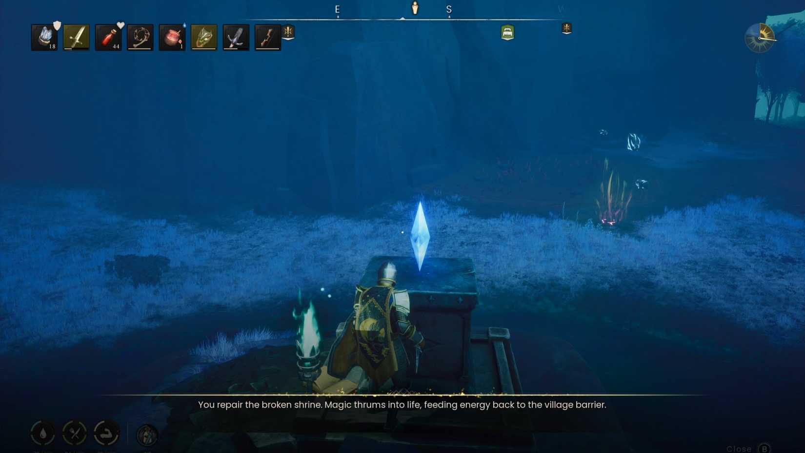 Emberwood Village Barrier Shrine 3 Activate RuneScape Dragonwilds