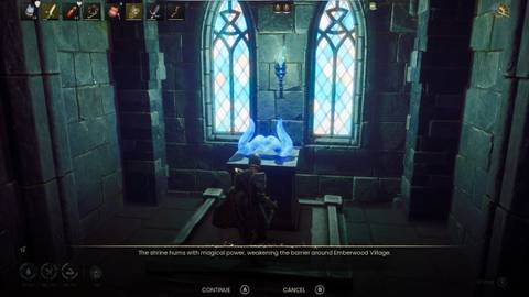 Emberwood Village Barrier Shrine 4 Activate RuneScape Dragonwilds